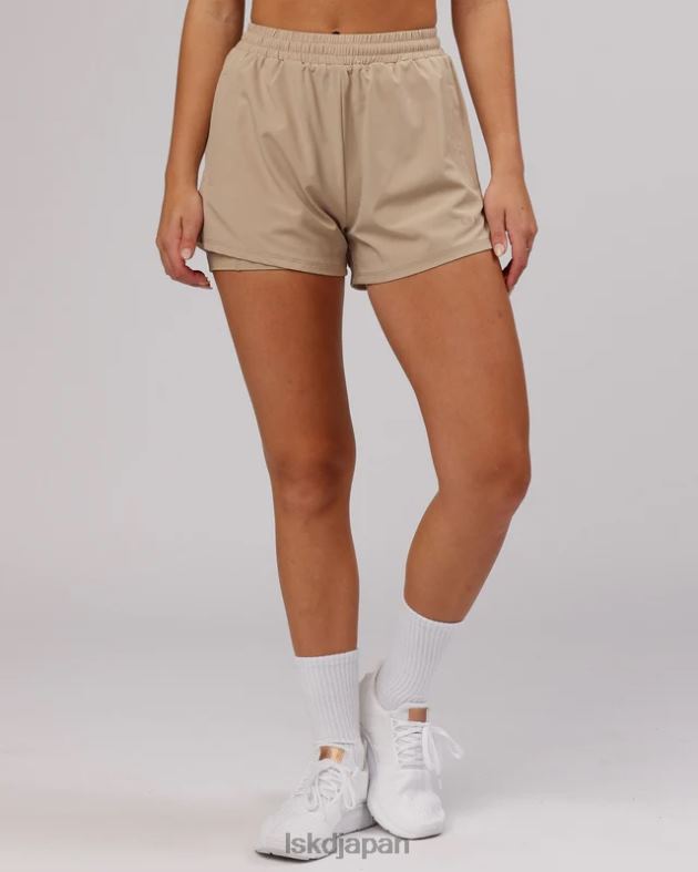 チャレンジャーライナー ランショート - トープ LSKD 女性 衣服 082HP783