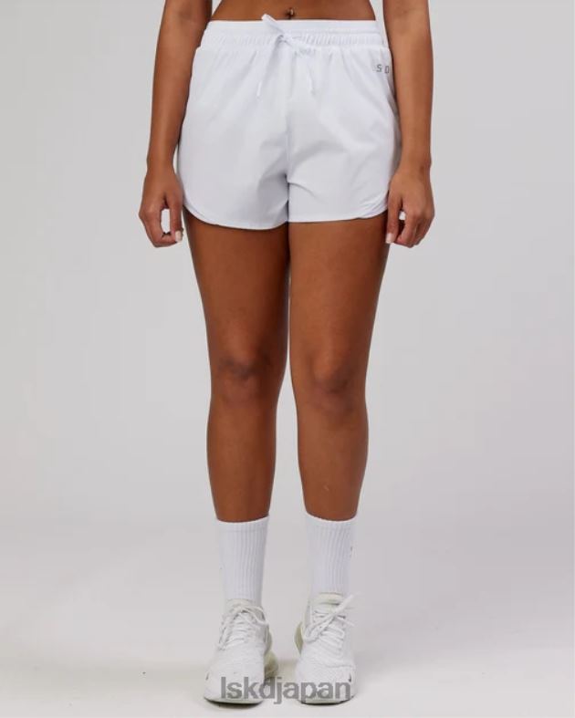 ダイナミック ラン ショート - ホワイト LSKD 女性 衣服 082HP791
