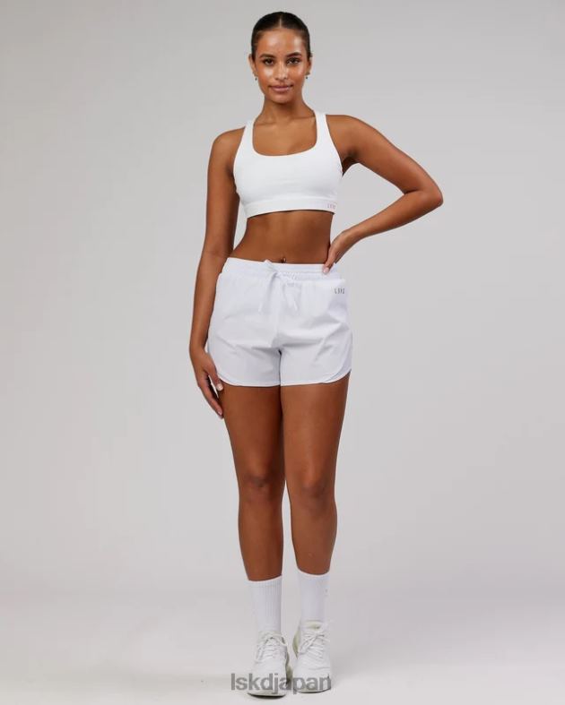 ダイナミック ラン ショート - ホワイト LSKD 女性 衣服 082HP791