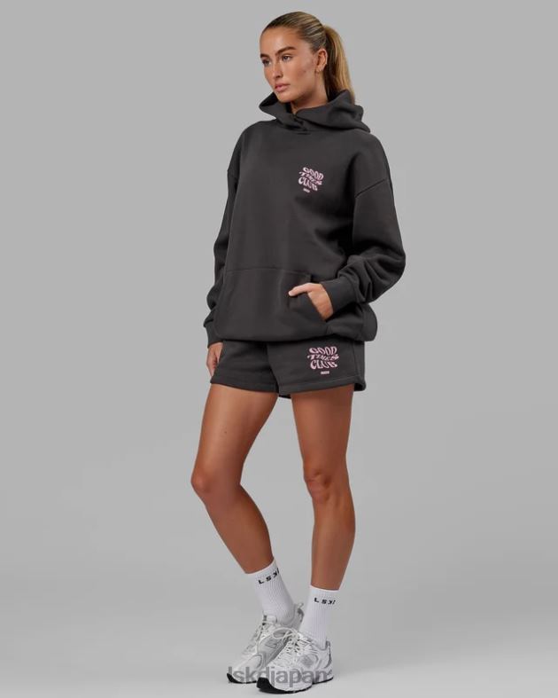 ハイパーラウンジショート - アスファルト LSKD 女性 衣服 082HP799