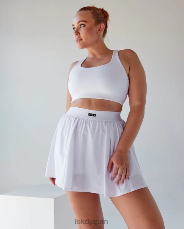 エーススカート - ホワイト LSKD 女性 衣服 082HP803