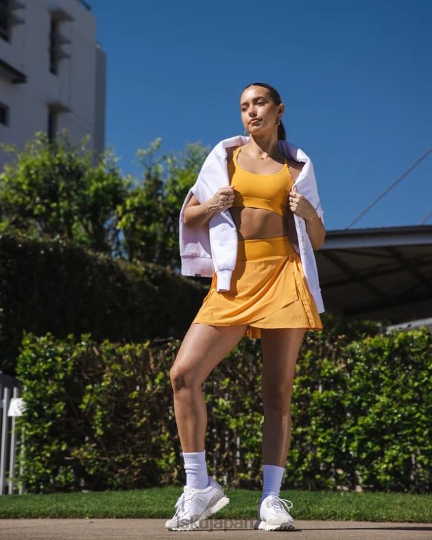 ラリースカート - バタースコッチ LSKD 女性 衣服 082HP806