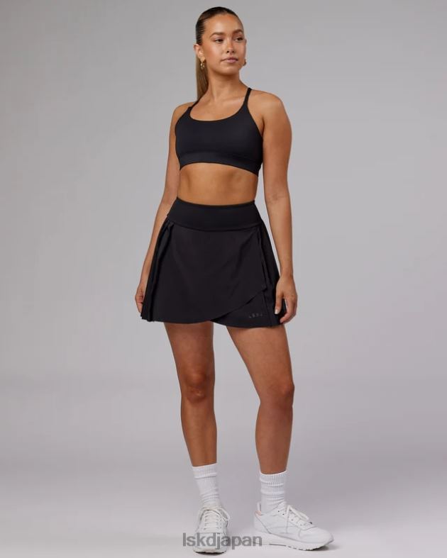 ラリースカート - ブラック LSKD 女性 衣服 082HP808