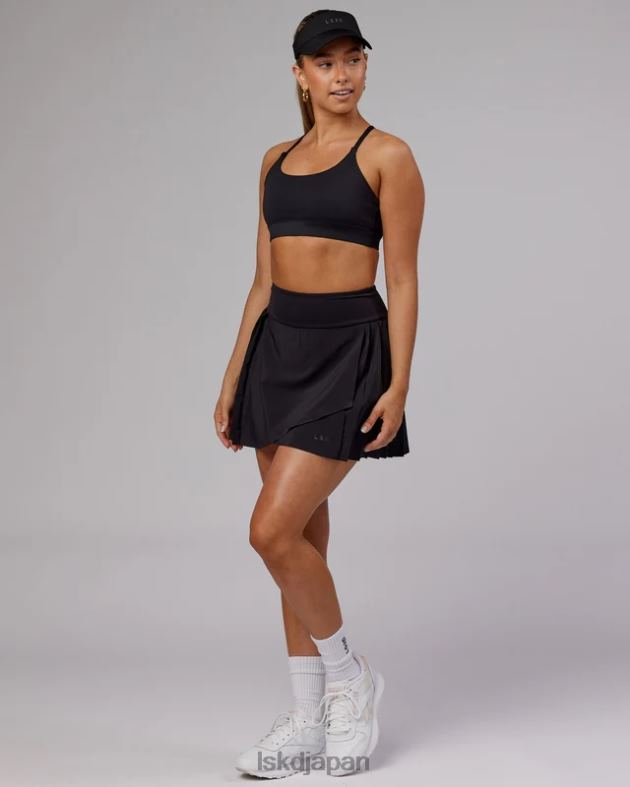 ラリースカート - ブラック LSKD 女性 衣服 082HP808