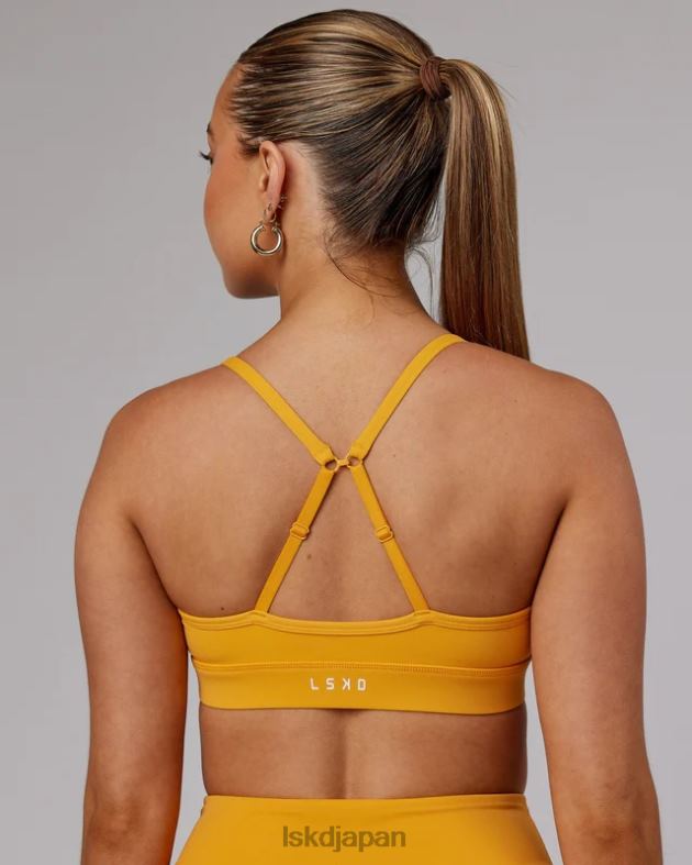 アドバンテージスポーツブラ - バタースコッチ LSKD 女性 衣服 082HP80