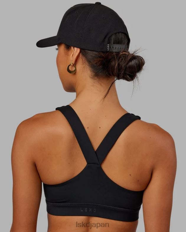 コーナーストーン スナップバック ハット - ブラックホワイト LSKD ユニセックス アクセサリー 082HP816