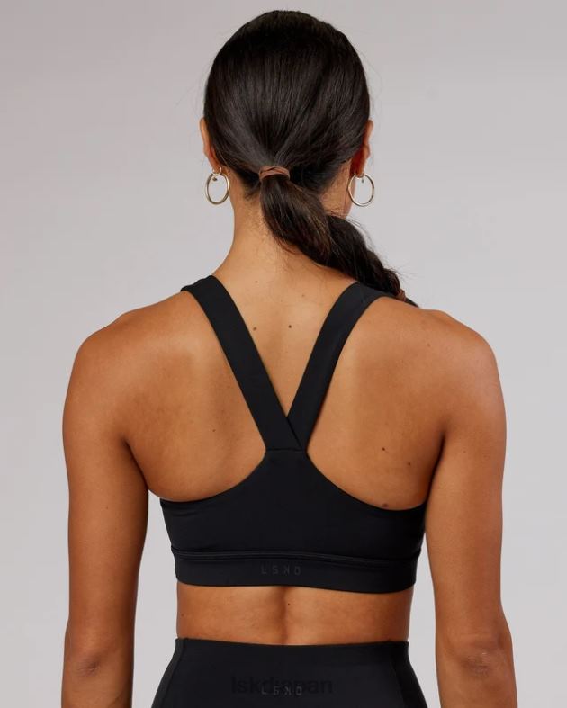 レップ スポーツブラ スモールロゴ - ブラックフラミンゴ LSKD 女性 衣服 082HP82