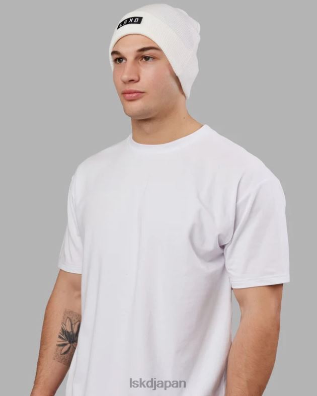 コーナーストーン ビーニー - ホワイト LSKD ユニセックス アクセサリー 082HP830