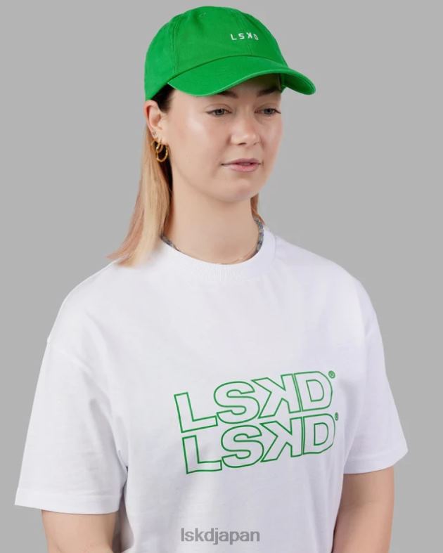 コンパクトハット - 洗いざらしの鮮やかなグリーン LSKD ユニセックス アクセサリー 082HP832