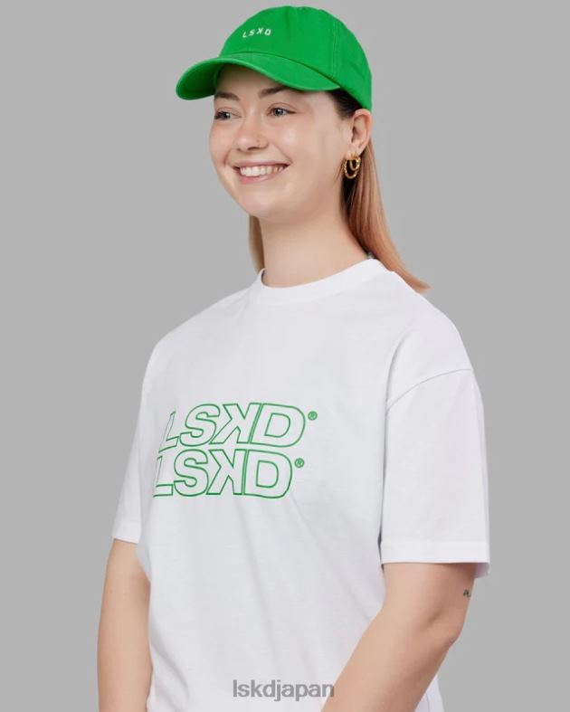 コンパクトハット - 洗いざらしの鮮やかなグリーン LSKD ユニセックス アクセサリー 082HP832