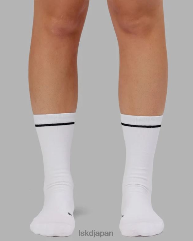 高速パフォーマンス ソックス - ホワイト LSKD ユニセックス アクセサリー 082HP847