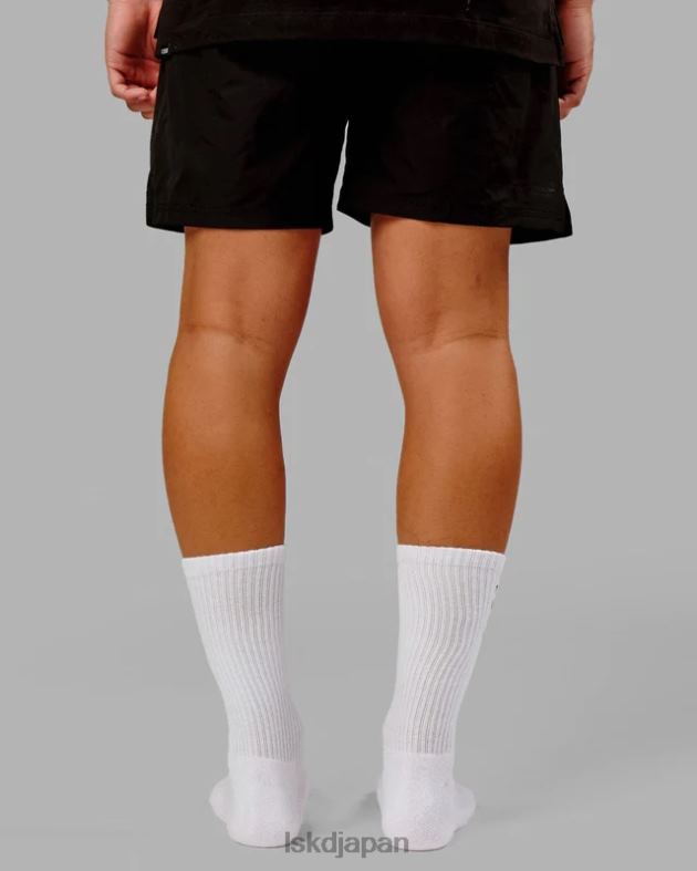 シグナルクルーソックス - ホワイト LSKD ユニセックス アクセサリー 082HP849