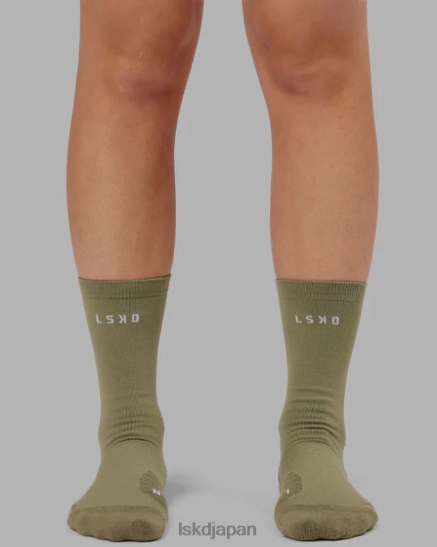 レップ パフォーマンス クルー ソックス - オリーブフェード LSKD ユニセックス アクセサリー 082HP864