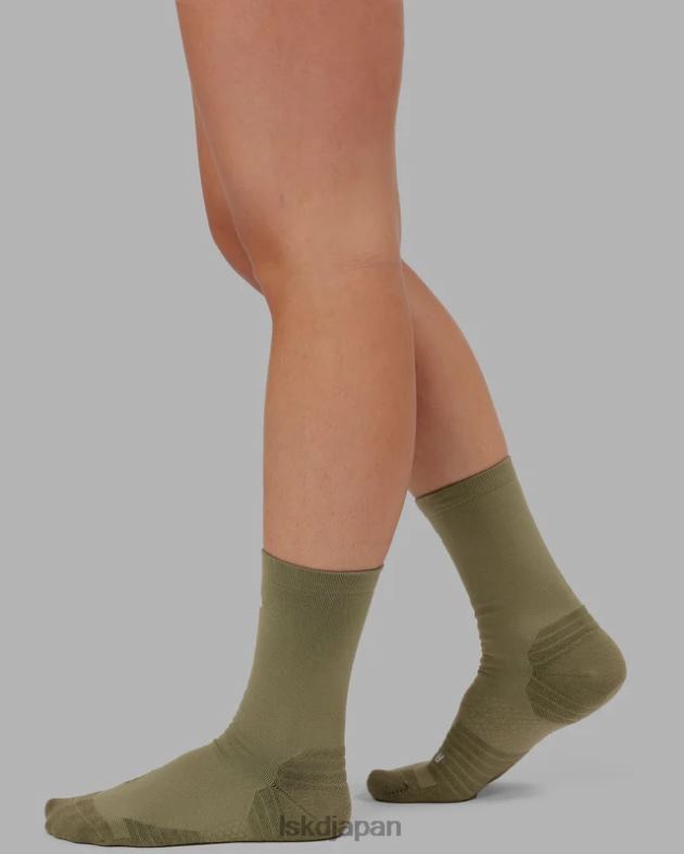 レップ パフォーマンス クルー ソックス - オリーブフェード LSKD ユニセックス アクセサリー 082HP864