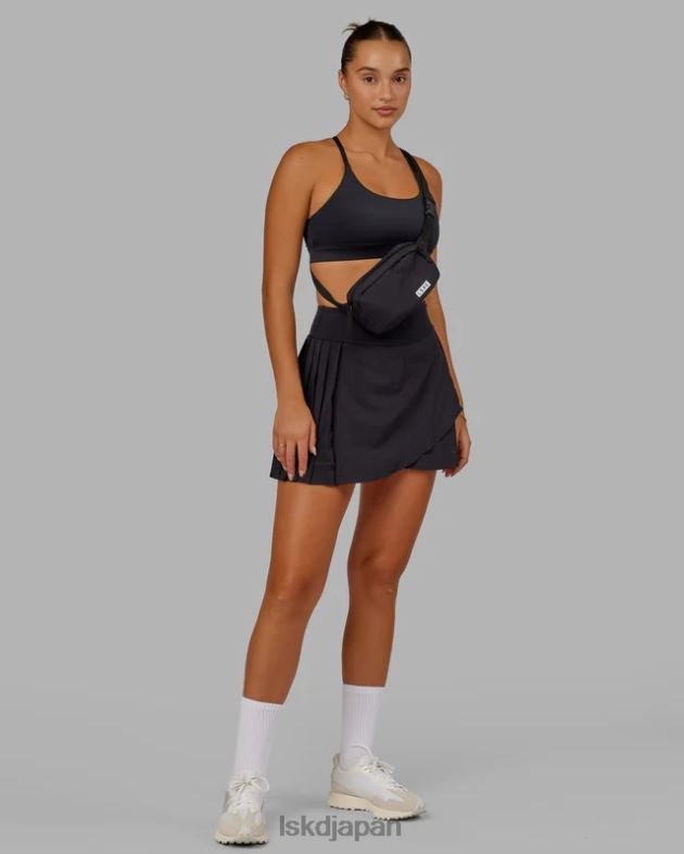 ベースクロスボディバッグ - ブラックホワイト LSKD ユニセックス アクセサリー 082HP875