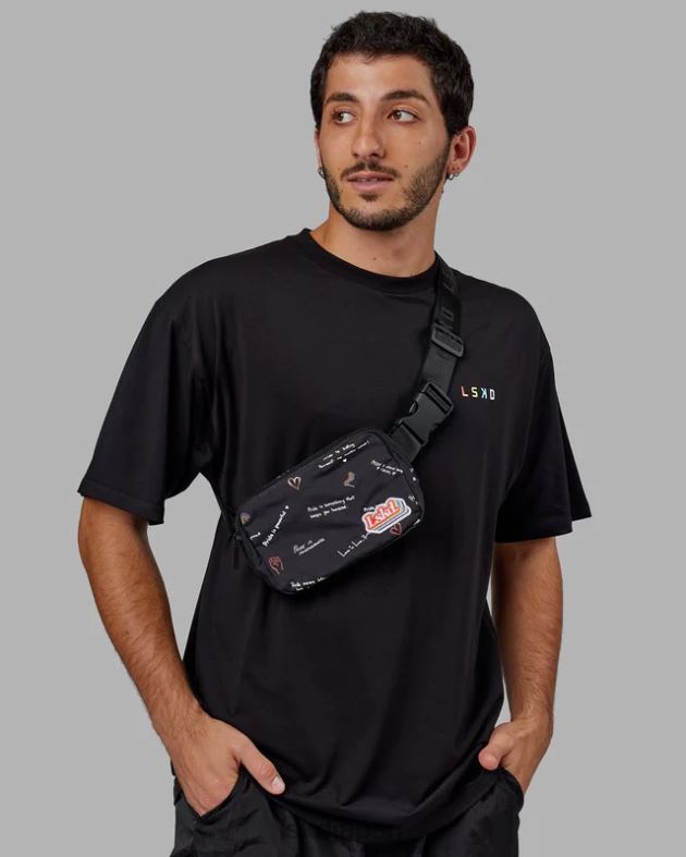 ラブクロスボディバッグ - プライドプリント LSKD ユニセックス アクセサリー 082HP876