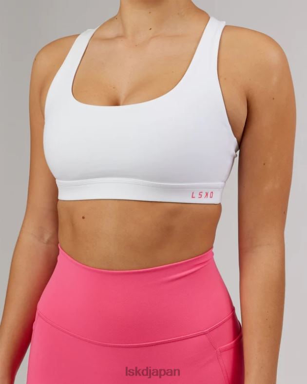 ベーススポーツブラ - ホワイトフラミンゴ LSKD 女性 衣服 082HP90