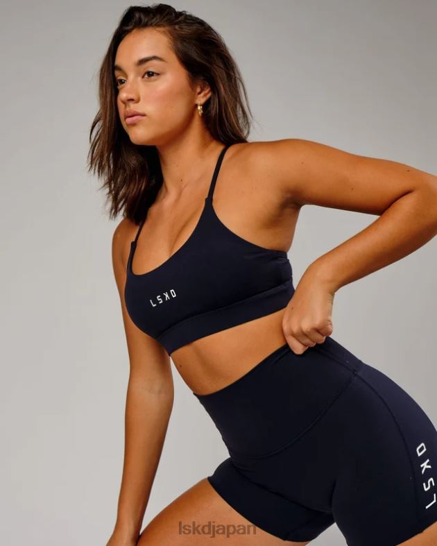 エリクシール スポーツブラ - ネイビー LSKD 女性 衣服 082HP92