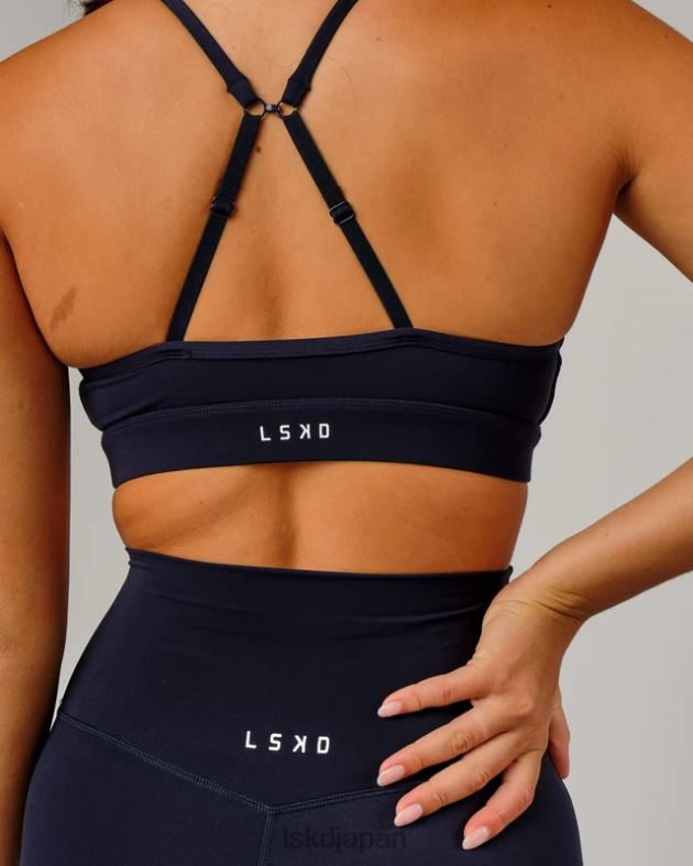 エリクシール スポーツブラ - ネイビー LSKD 女性 衣服 082HP92