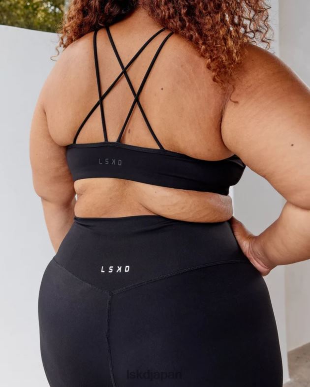 陰スポーツブラ - ブラック LSKD 女性 衣服 082HP95