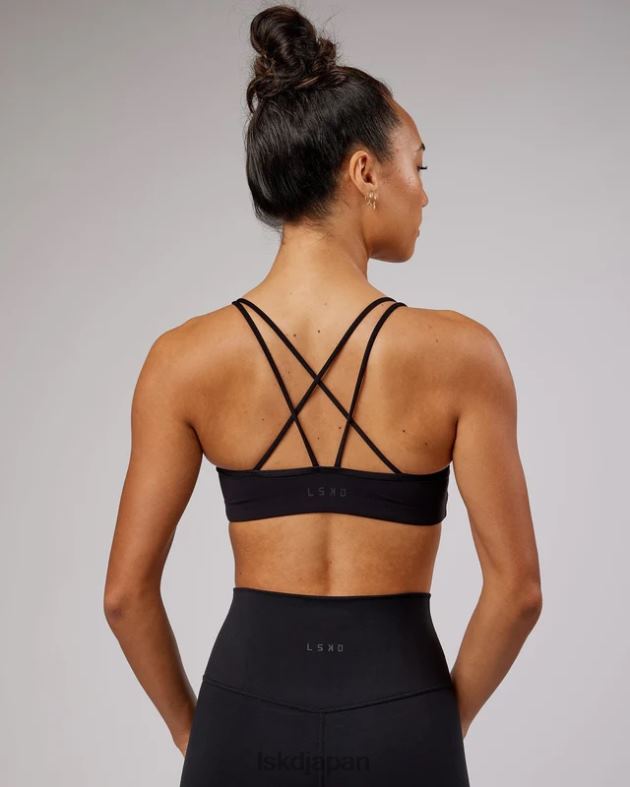 陰スポーツブラ - ブラック LSKD 女性 衣服 082HP95