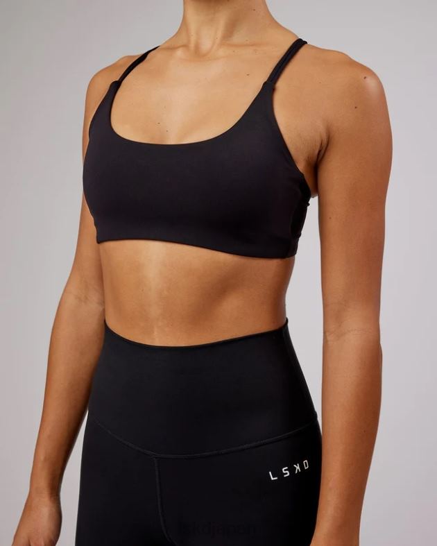 陰スポーツブラ - ブラック LSKD 女性 衣服 082HP95