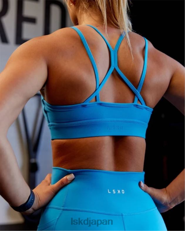 ブリッジスポーツブラ - イビサブルー LSKD 女性 衣服 082HP98