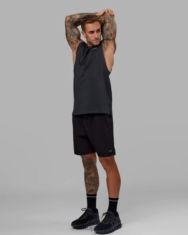 パフォーム ヴェイパーフレックス マッスルタンク - ブラックメランジ LSKD 男性 衣服 082HP998