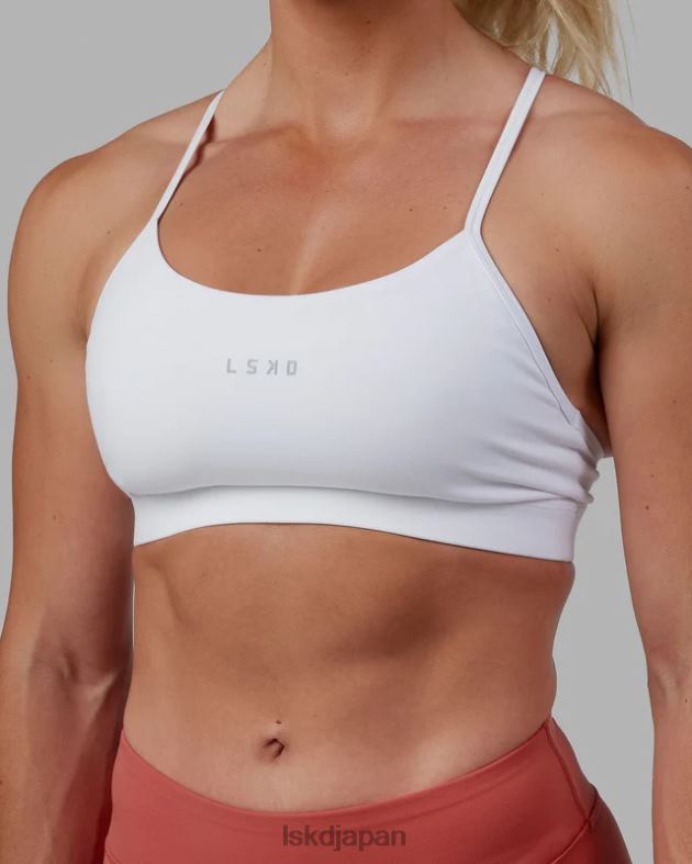 リフトスポーツブラ - ホワイト LSKD 女性 衣服 082HP9