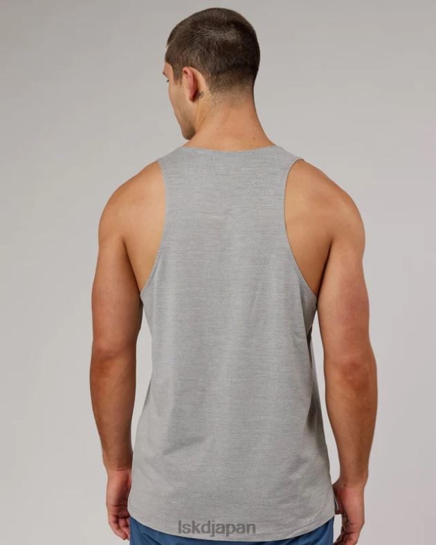 パフォーム ヴェイパーフロクス タンク - LT グレーメランジ LSKD 男性 衣服 082HP993