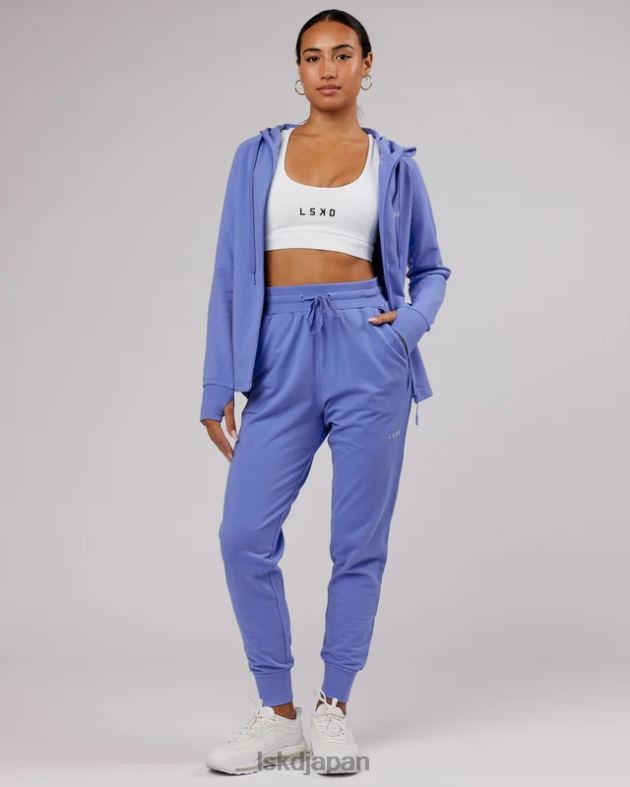 PB ジップスルーパーカー - コーンフラワーブルー LSKD 女性 衣服 082HP403