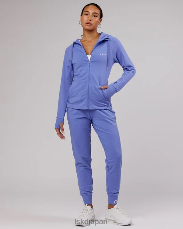 PB ジップスルーパーカー - コーンフラワーブルー LSKD 女性 衣服 082HP403