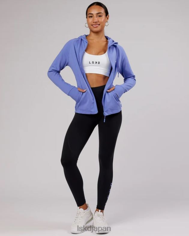 PB ジップスルーパーカー - コーンフラワーブルー LSKD 女性 衣服 082HP403