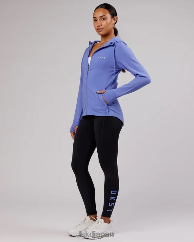 PB ジップスルーパーカー - コーンフラワーブルー LSKD 女性 衣服 082HP403