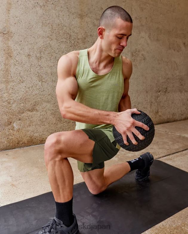 Perform Vapourflx タンク - モスストーンマール LSKD 男性 衣服 082HP987