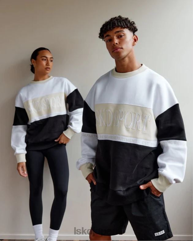 Sportif セーター オーバーサイズ - ボーンマルチ LSKD ユニセックス 衣服 082HP401