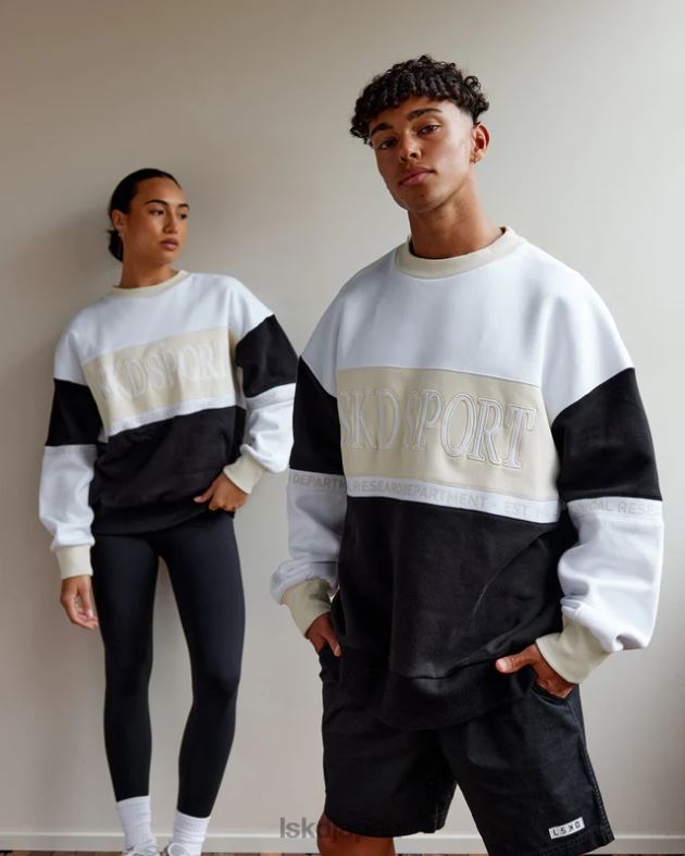 Sportif セーター オーバーサイズ - ボーンマルチ LSKD ユニセックス 衣服 082HP401