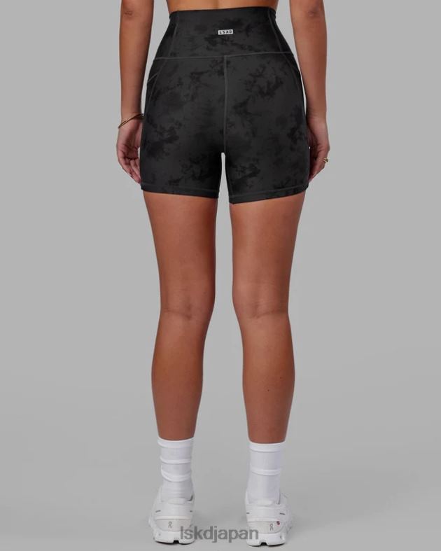 フュージョン Xレングス ショート - ブラック タイダイ LSKD 女性 衣服 082HP588