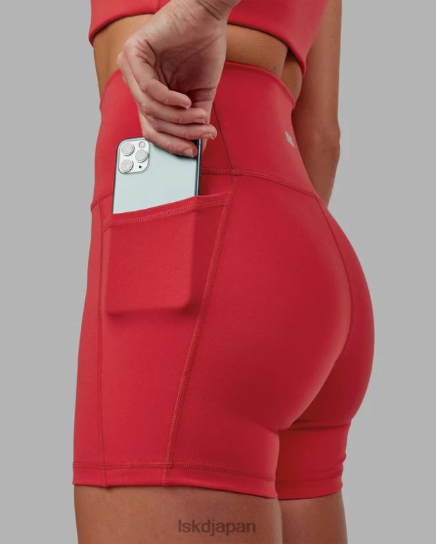 フュージョン Xレングス ショート - スカーレット LSKD 女性 衣服 082HP630