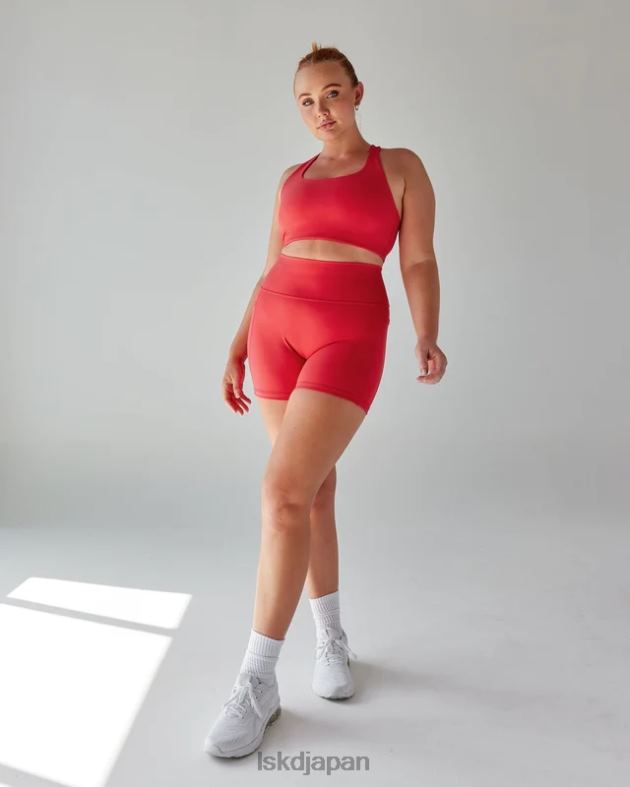 フュージョン Xレングス ショート - スカーレット LSKD 女性 衣服 082HP630