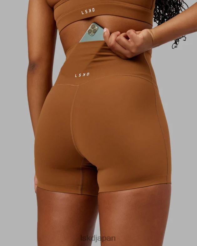 エリクシール Xレングス ショート - キャメル LSKD 女性 衣服 082HP696