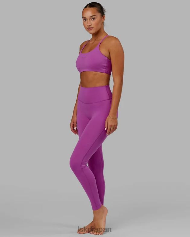 エリクシール X ロング レギンス - オーキッド LSKD 女性 衣服 082HP716