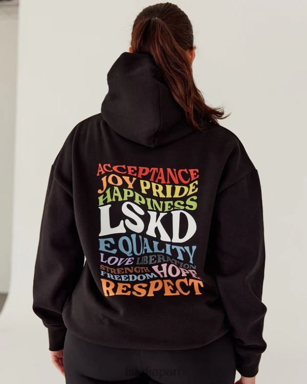 amplify パーカー オーバーサイズ - プライドブラック LSKD ユニセックス 衣服 082HP439