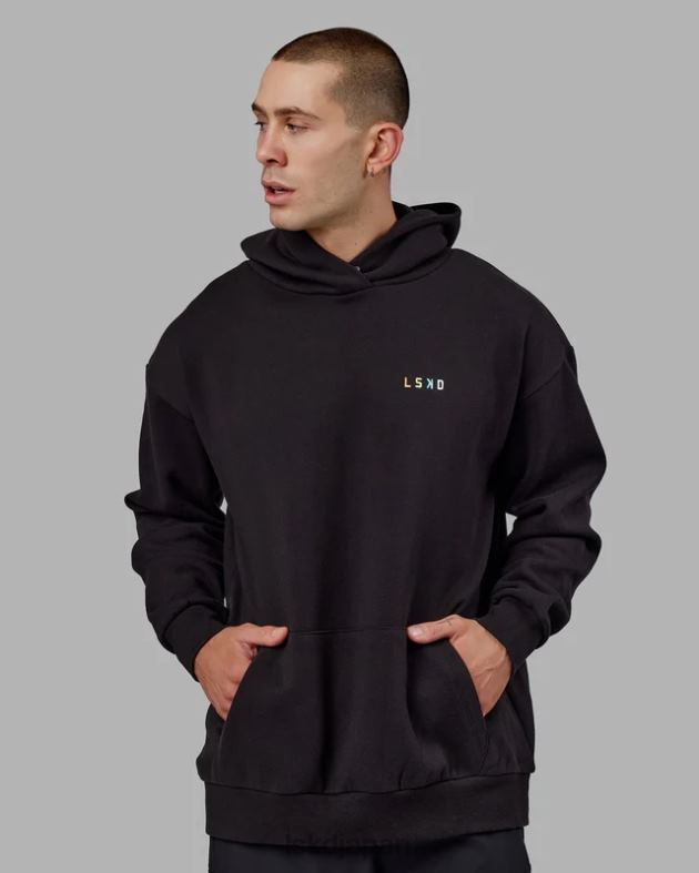 amplify パーカー オーバーサイズ - プライドブラック LSKD ユニセックス 衣服 082HP439