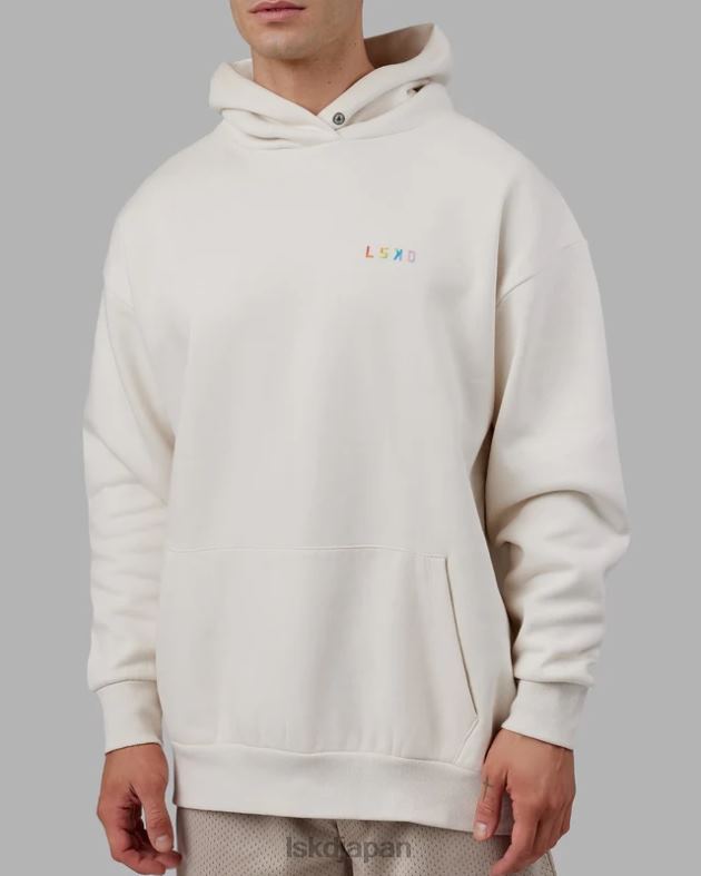 amplify パーカー オーバーサイズ - プライド オフホワイト LSKD ユニセックス 衣服 082HP440