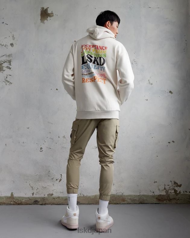 amplify パーカー オーバーサイズ - プライド オフホワイト LSKD ユニセックス 衣服 082HP440