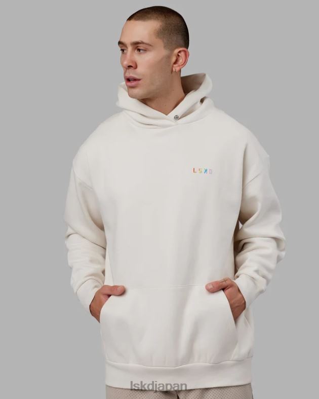 amplify パーカー オーバーサイズ - プライド オフホワイト LSKD ユニセックス 衣服 082HP440