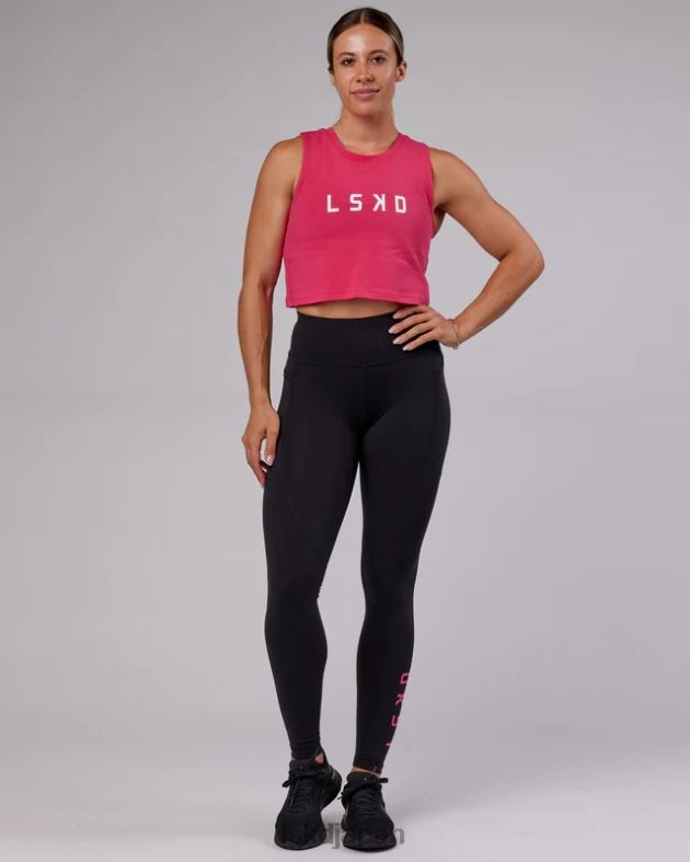 アジャイル FLXコットン タンク - ボイセンベリー LSKD 女性 衣服 082HP139