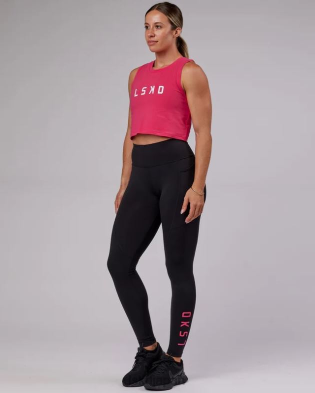 アジャイル FLXコットン タンク - ボイセンベリー LSKD 女性 衣服 082HP139