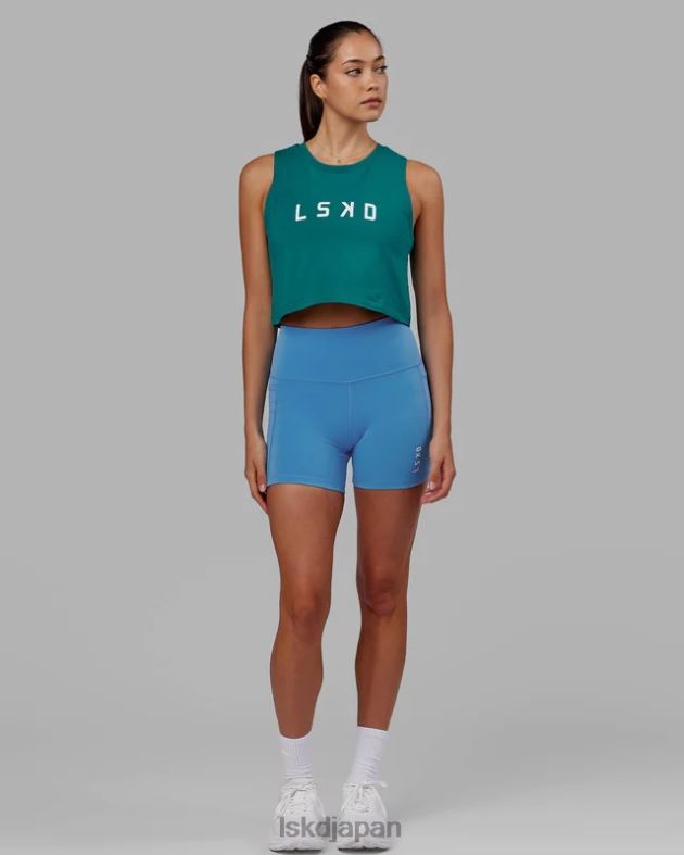 アジャイル FLXコットン タンク - ディープレイク LSKD 女性 衣服 082HP157
